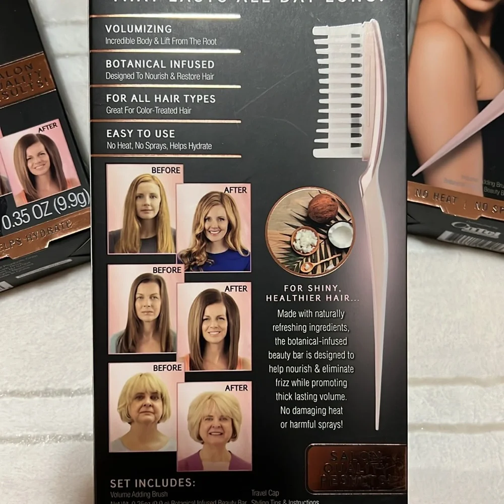 Stunning Volume Styler for amazing volume that lasts all day long